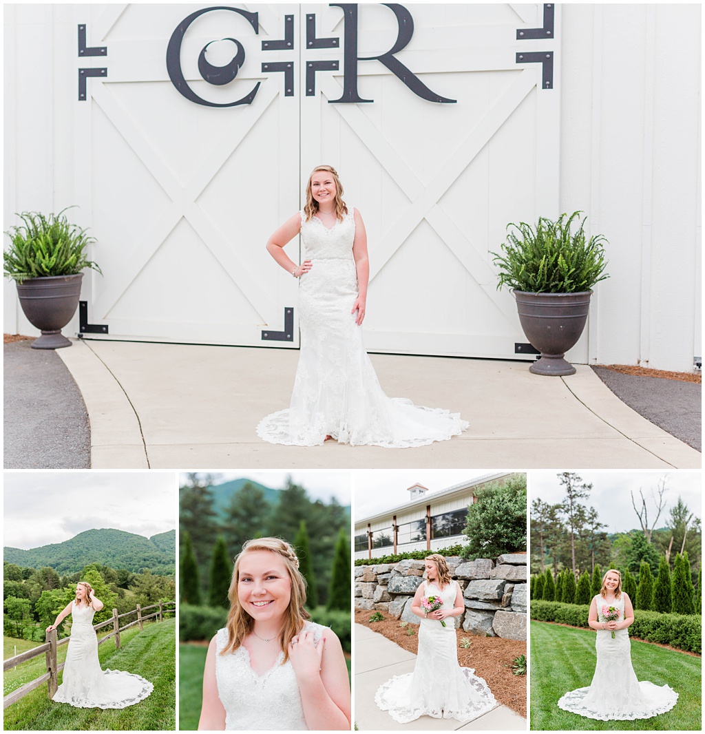Chestnut Ridge Bridal Portrait Session | Asheville Wedding Photographer