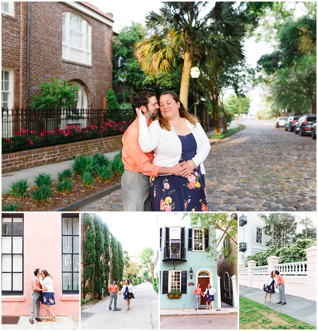Downtown Charleston Summer Engagement Photographer | Tracy Waldrop Photography