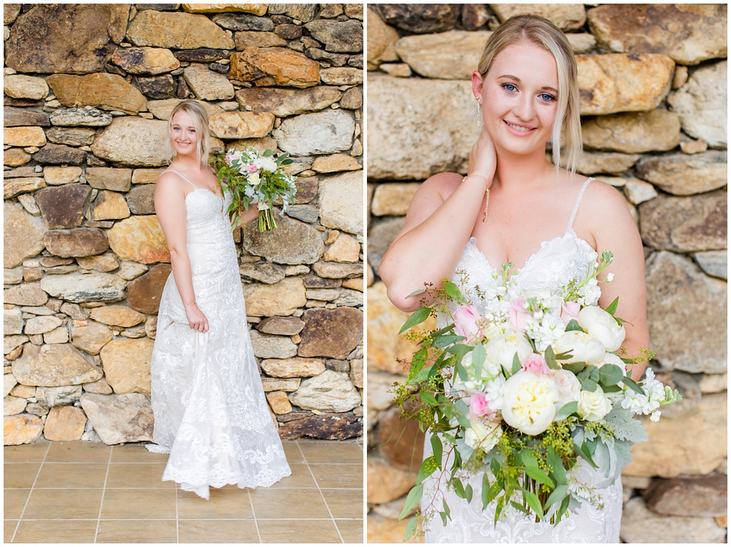 Summer bridal portraits at Country Willow Farm.