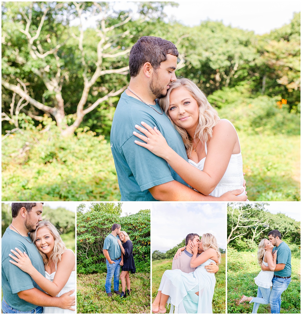 Craggy Pinnacle engagement photos by Tracy Waldrop Photography in Asheville