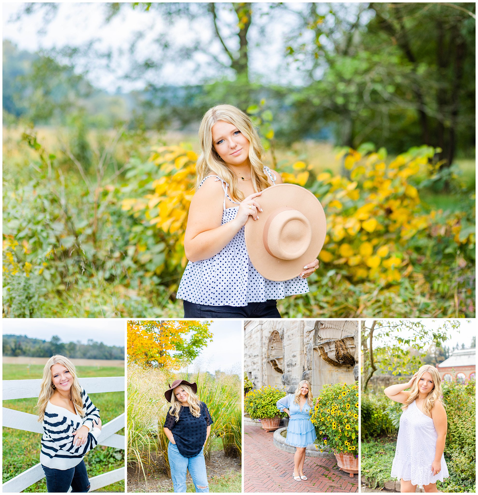 High School Senior Portraits at the Biltmore 2022 | Tracy Waldrop Photography