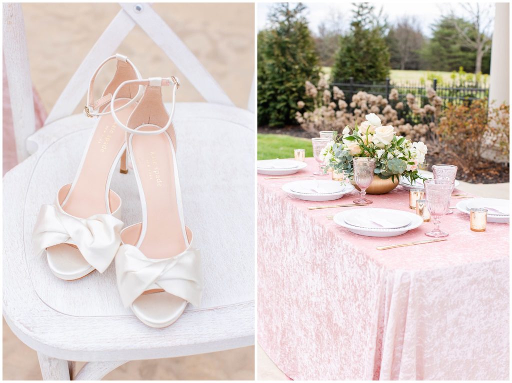 Pink reception details at The Styled Event, NC Wedding Photographer, Tracy Waldrop Photography