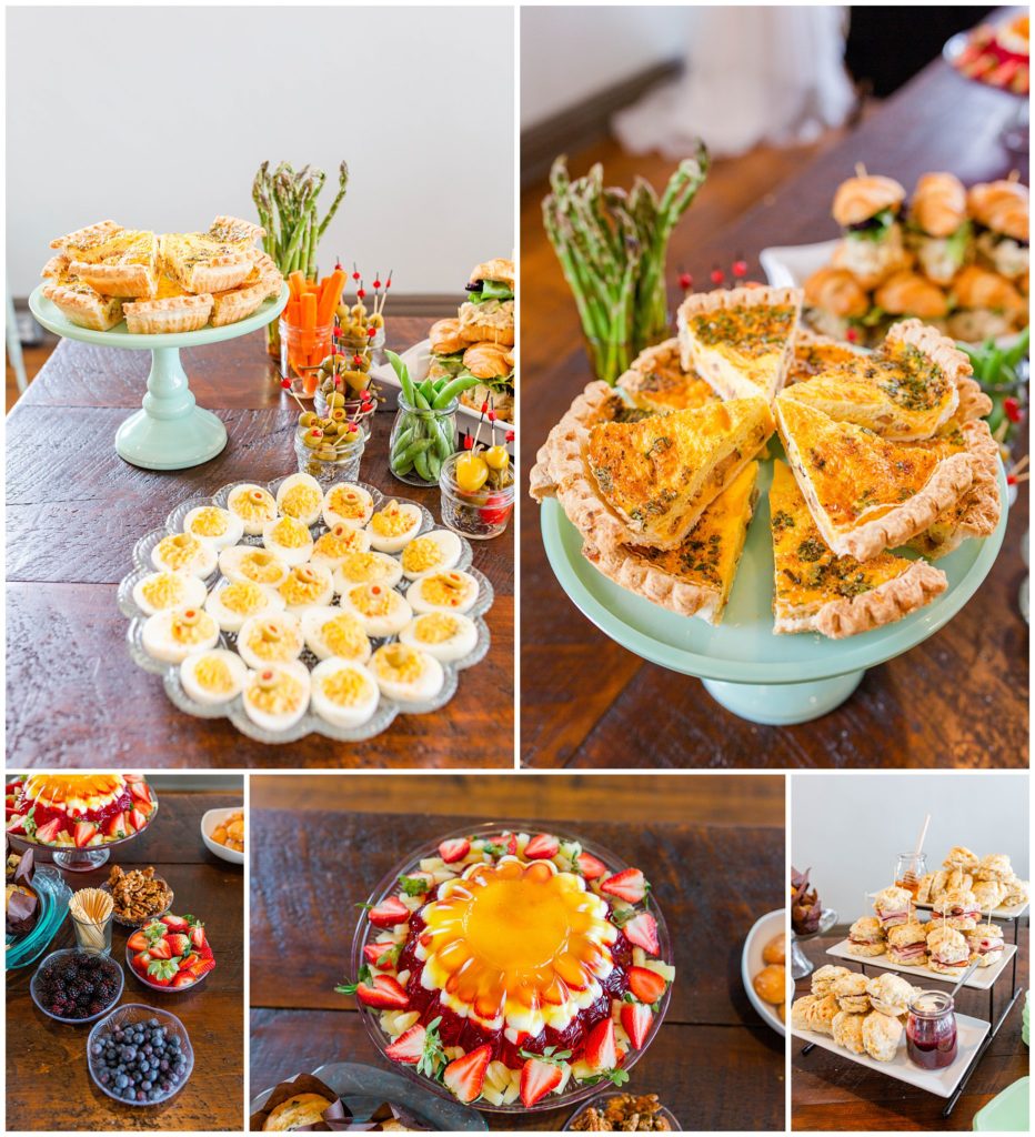 Wedding Brunch catering by Katz Sandwich Co in Asheville | Tracy Waldrop Photography