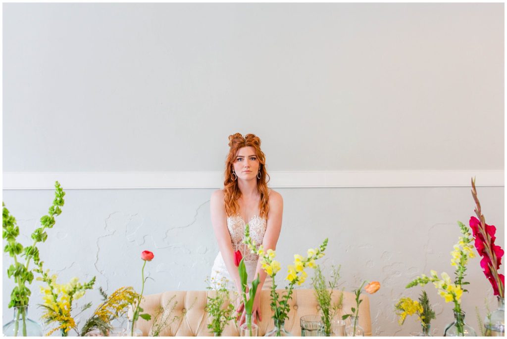 Spring wedding inspiration for an indoor brunch | Tracy Waldrop Photography