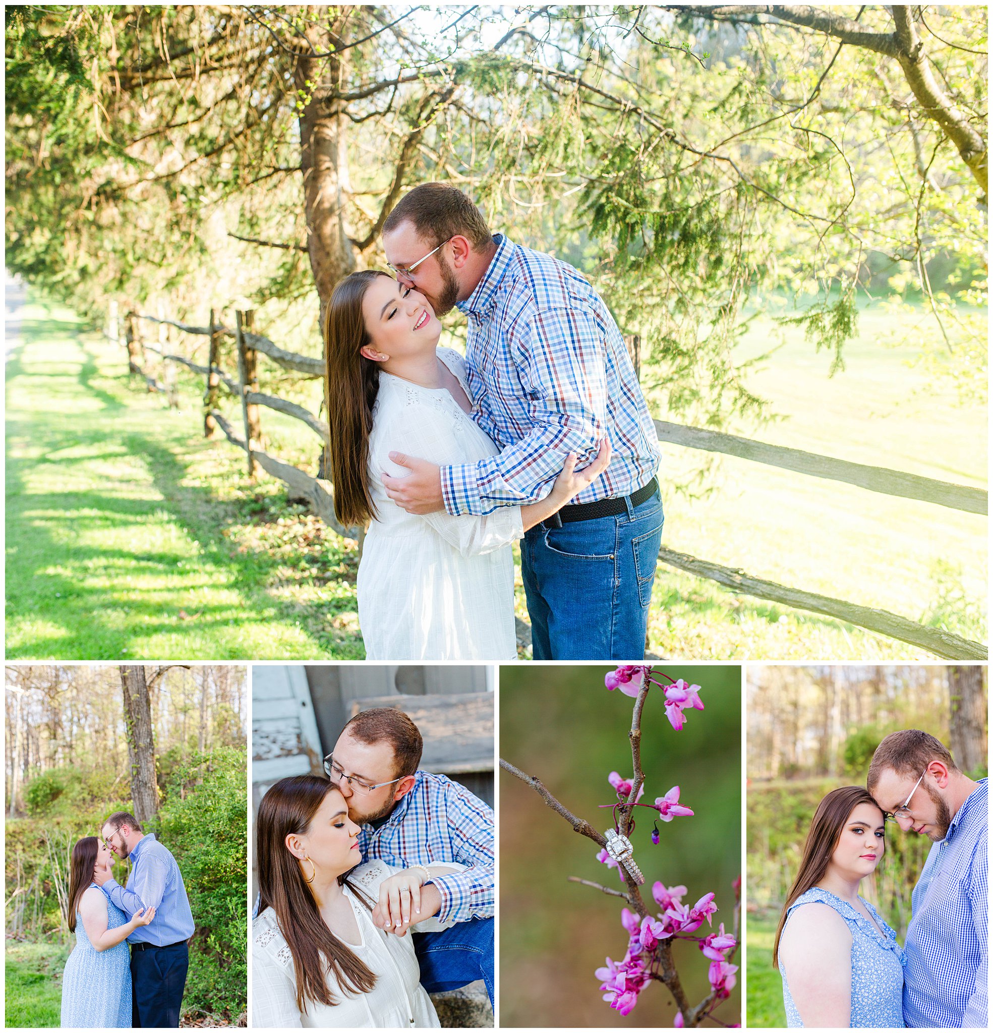 Asheville Engagement Photos at Honeysuckle Hill | Tracy Waldrop Photography