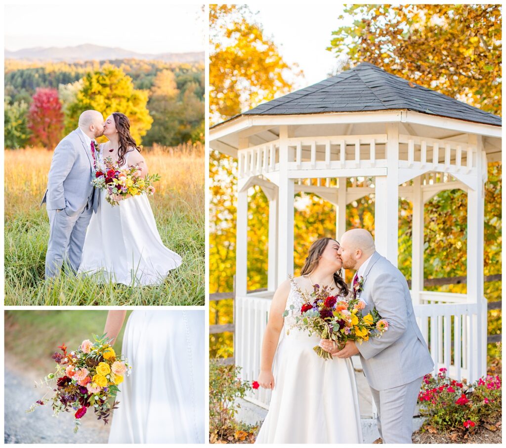 fall wedding in asheville